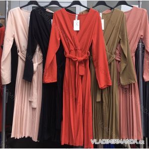 Summer long sleeve flowered women's dress (UNI S / L) ITALIAN FASHION IMK20150