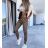 Women's eco-leather pants (S / M ONE SIZE) ITALIAN FASHION IMWA216574