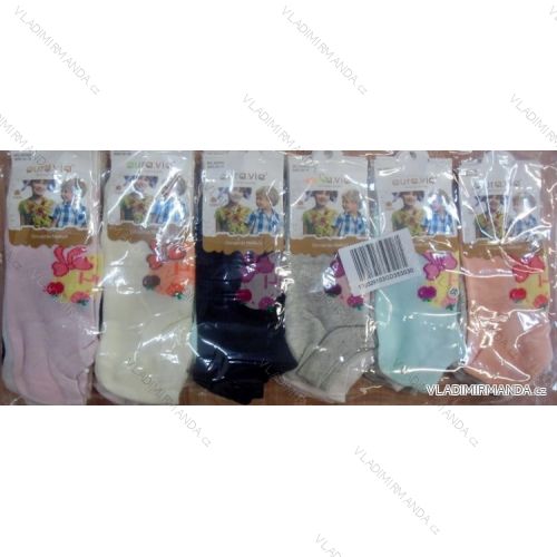 Ponožky členok detské Dievčenské (24-35) AURA.VIA GD353