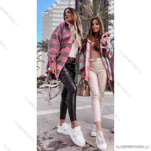 Damen Kunstlederhose (S / M ONE SIZE) ITALIAN FASHION IMWA216574