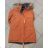 Kabát parka zimní dámská nadrozměr (3XL-7XL) POLSKÁ  MÓDA MTN21MHM-W557BIG