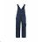 Bib & Brace Twill Cordura work trousers with laclem unisex black 44 ADR-T67T144
