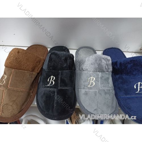 Pantofle papuče pánské (41-46) OBKSHOES OBUV OBK21BN112