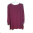 Tunic / blouse long sleeve women's oversized (3XL / 4XL ONE SIZE) ITALIAN FASHION IMWQ2191650 black