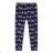 Children's long leggings (98-128 / black) KUGO M0185