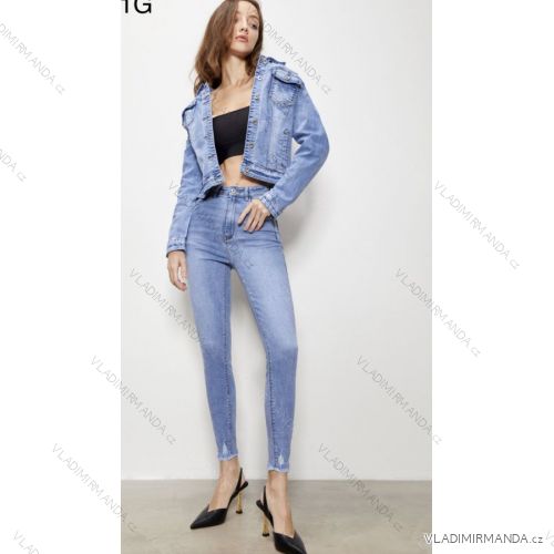 Rifle jeans dlouhé dámské (XS-XL) RE-DRESS RED22004