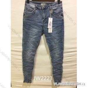 Rifle jeans baggy dlhé dámske (XS-XL) JEWELLY JEW22JW2223