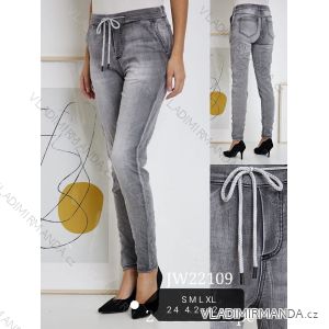 Rifle jeans dlouhé dámské (S-XL) JEWELLY JEW22JW22109