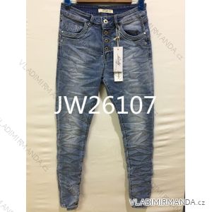 Rifle jeans dlhé dámske (XS-XL) JEWELLY JEW22JW26107