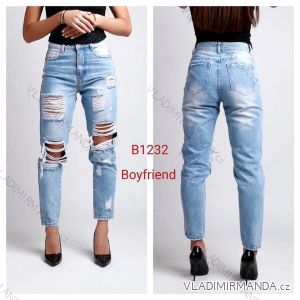 Rifle jeans dlhé dámske (XS-XL) JEANS JAW22B1232