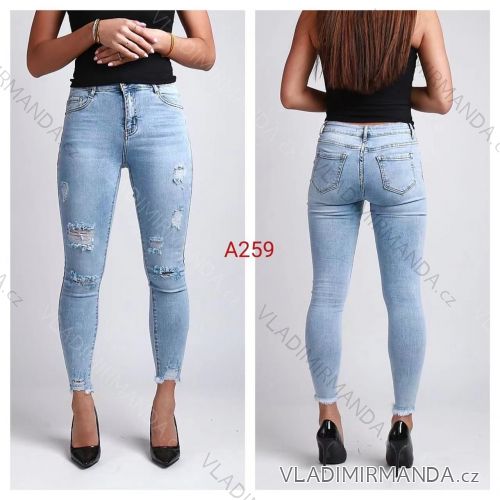 Rifle jeans dlouhé dámské (XS-XL) JEANS JAW22A259