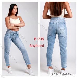 Rifle jeans dlhé dámske (XS-XL) JEANS JAW22B1238