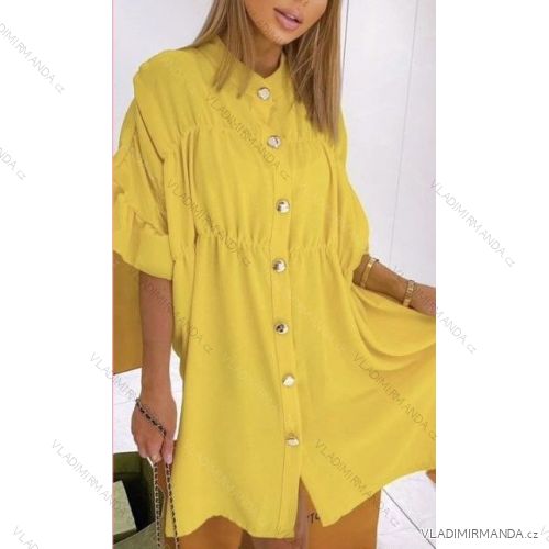 Dress with 3/4-sleeve ladies pocket (uni sl) ITALIAN Fashion IMWD20527