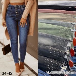 Rifle jeans dlouhé dámské (34-42) JEANS JAW22MK0298