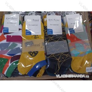 Ponožky kotníkové veselé pánské (42-47) EMI ROSS ROS22ZCC-3101