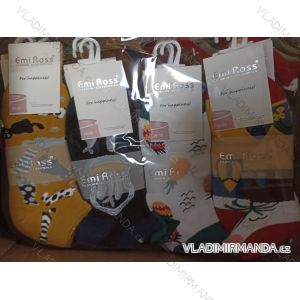 Ponožky kotníkové veselé dámské (35-39) EMI ROSS ROS22002