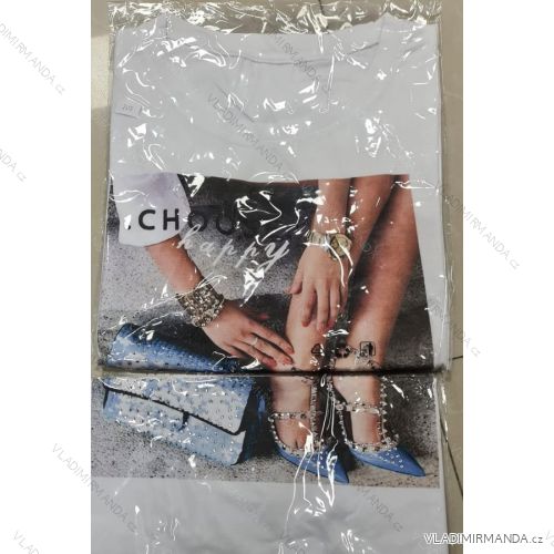 T-Shirt Kurzarm Frauen (UNI S-M) ITALIENISCHE MODE IMM20330