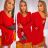 Women's Long Sleeve Sweater (S / M ONE SIZE) ITALIAN FASHION IMM219072