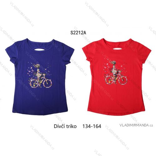 T-Shirt Kurzarm für Kinder Jungen (98-128) WOLF S2806