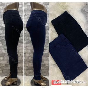 Kalhoty jeans džegíny dlouhé dámské nadrozměr (4XL-7XL) TURECKÁ MÓDA TMWL2133007/D