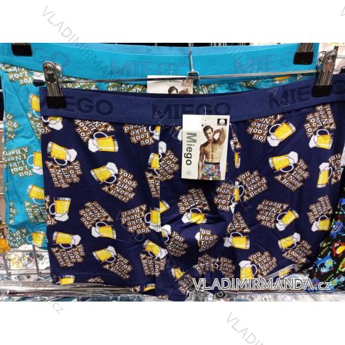 Boxerky veselé pivo pánské (L-3XL) MIEGO DPP22014