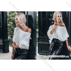 Women's Long Sleeve Sweater (S / M ONE SIZE) ITALIAN FASHION IMWA216590