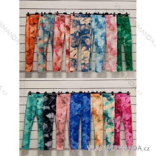 Legíny dlouhé dámské (S/M ONE SIZE) ITALSKÁ MÓDA IMWY22214