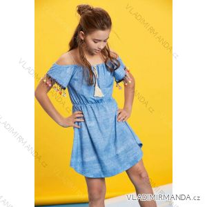 Šaty letní riflové dětské dorost dívčí (110-160) GLO-STORY GLO22GYQ-8087