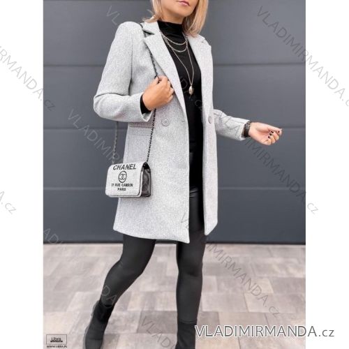 Kabátek jarní slabý dámský (S/M ONE SIZE) ITALSKÁ MÓDA IMWG22217
