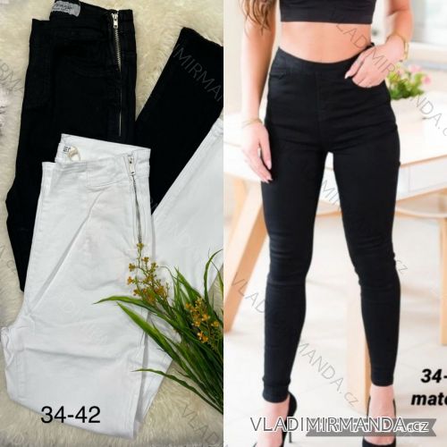 Rifle jeans dlouhé dámské (34-42) JEANS JAW22350