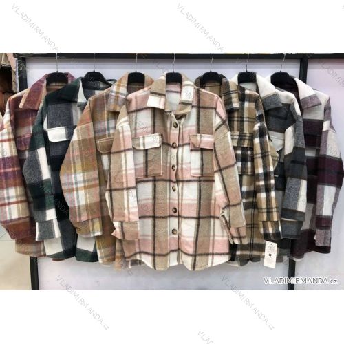 Women's long sleeve coat (S / M ONE SIZE) ITALIAN FASHION IMWE217259