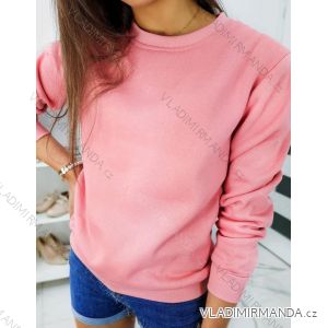Mikina slabá dlouhý rukáv dámská (S/M ONE SIZE) ITALSKÁ MÓDA IMWD22363