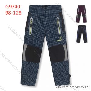 Kalhoty outdoor dětské dívčí a chlapecké (98-128) KUGO G9740