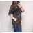 Women's Oversized Long Zippered Extended Hoodie Long Sleeve (M / L ONE SIZE) ITALIAN FASHION IM4213303