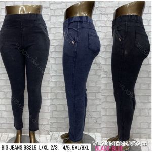 Kalhoty jeans dlouhé dámské nadrozměr (L/XL-5XL/6XL) TURECKÁ MÓDA TMWL2298215