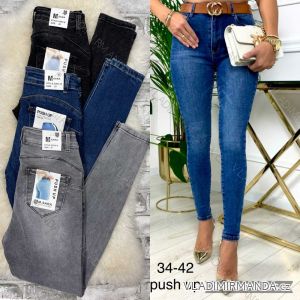 Rifle jeans dlouhé dámské (34-42) M.SARA MSR22482