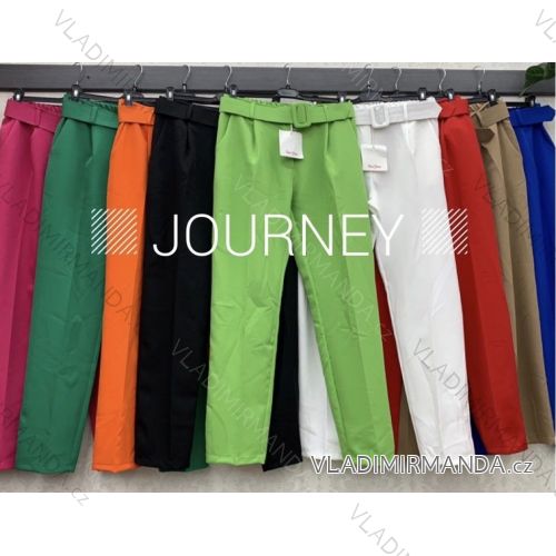 Women's long stretch pants (S / M ONE SIZE) ITALIAN FASHION IMWA217123