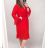 Kleid mit 3/4 Ärmeltasche für Damen (uni sl) ITALIAN Fashion IM3181746