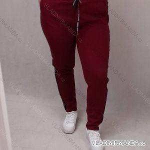 Kalhoty dlouhé dámské nadrozměr (3XL/4XL ONE SIZE) ITALSKÁ MÓDA IMWQ21185