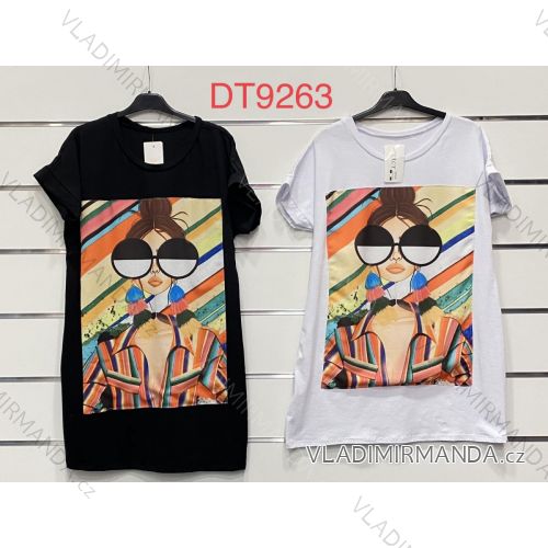 Women's summer tunic (UNI SL) ITALIAN FASHION IMK20039