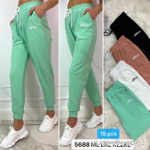 Women's long velvet sweatpants (S-XL) TURKISH FASHION TMWL20633