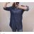 Košile riflová dlouhý rukáv dámská nadrozměr (XL/2XL ONE SIZE) ITALSKá MóDA IM722013