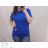 Tunic extended dress mini short sleeve women's OVERSIZE (UNI M / 2XL) ITALIAN FASHION IM720052