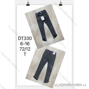 Jeans mit Lätzchen Kinder jugendliche Mädchen (4-12 Jahre) SAD SAD20DT175