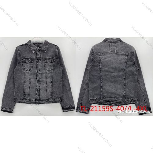 Bunda riflová dlhý rukáv dámska nadrozmer (L-4XL) GOURD GD22TL-21159S