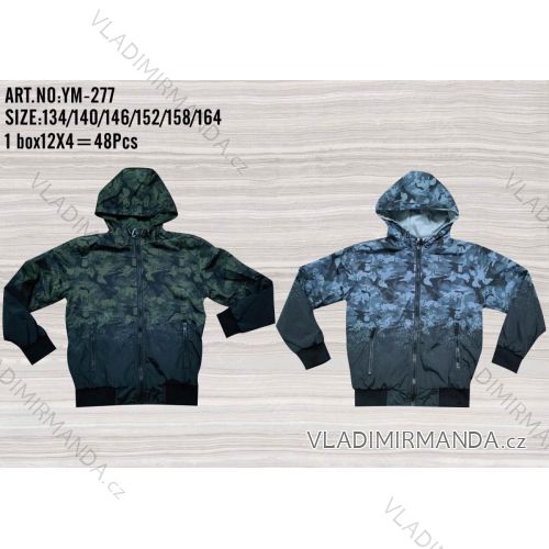 Jeansjacke warmes Teenie-Mädchen (134-164) ACTIVE SPORTS ACT218P-8129