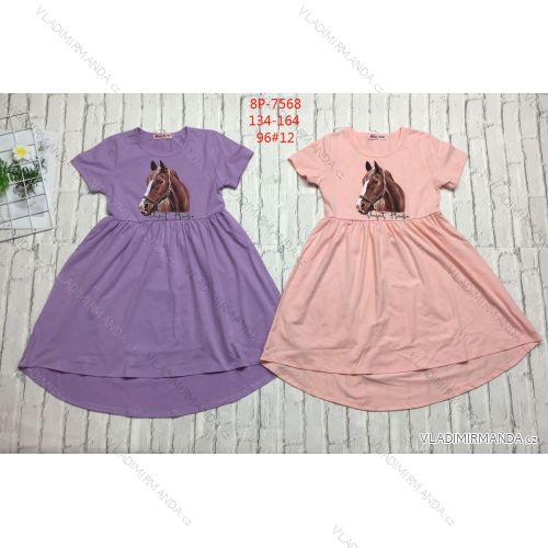 Šaty krátky rukáv dorast dievčenské (134-164) ACTIVE SPORT ACT228P-7568