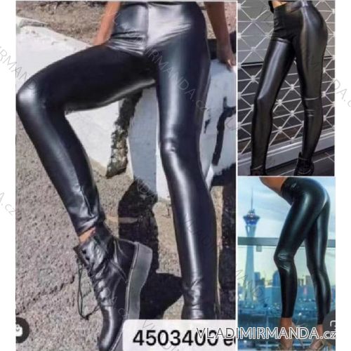 Long leggings WOMEN'S LEATHER (UNI S-M) ITALIAN FASHION IMM20FD3063
