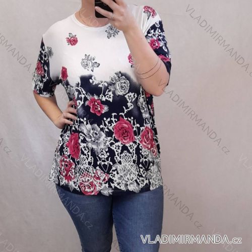 Tunika Langarm Damen (L-4XL) TSCHECHISCHE MODE CRM21006