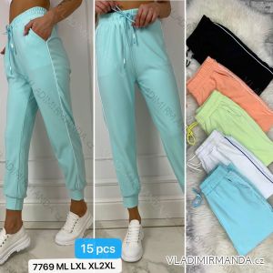 Women's long velvet sweatpants (S-XL) TURKISH FASHION TMWL20633